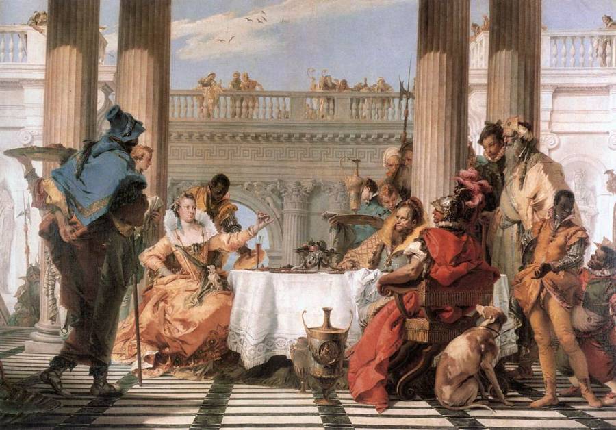 Tiepolo Giambattista - Le banquet de Cleopatre 1.jpg